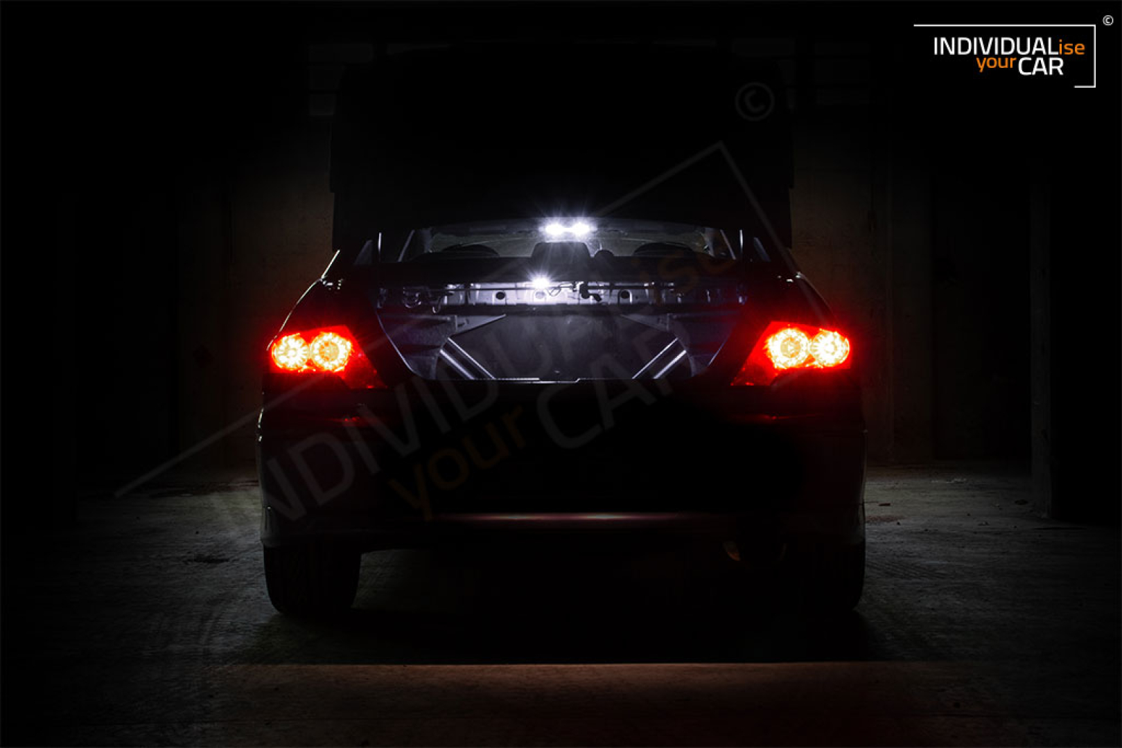 LED Innenraumbeleuchtung SET passend für Mitsubishi Lancer Evo VIII 8 - Pure-White